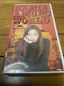 ビデオ VHS 安室奈美恵WORLD CHASE THE CHANCE! 19MEMORIES　　新品未開封