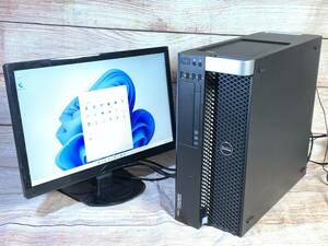 ★DELL 快速SSD512GB＋4.0TB HDD/Windows11 PRO/E5-1620 V3/32GBメモリ/ワークステーション PRECISION TOWER 5810 良品★