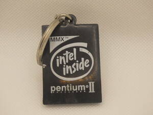 intel inside pentiumⅡ　キーホルダー　アメリカ　キーチェーン
