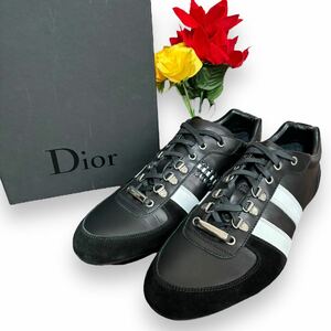 ★DIOR★ ディオール スニーカー レザー スエード #41 25.5cm