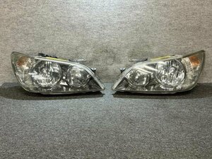 アルテッツァ GH-SXE10 純正 ヘッドランプ 左右セット HID 動作確認済 希少 レア (GXE10/ライト/レンズ