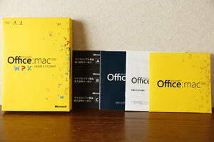 Microsoft マイクロソフト♪Office for Mac Home and Student 2011 ファミリーパック♪3ユーザー 3Mac