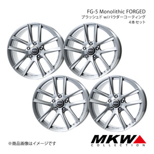 MKW FG-5ランドクルーザー 200系 2007/9～2014/8 ホイール4本セット【22×10.0J 5-150 +51 ブラッシュド w/パウダーコーティング】TRISTAR