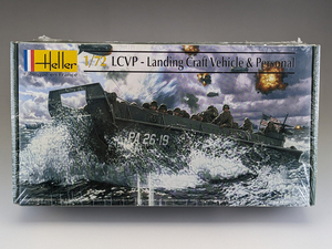 Heller(エレール) 1/72 LCVP 上陸用舟艇 (Landing Craft Vehicle & Personal) 79995