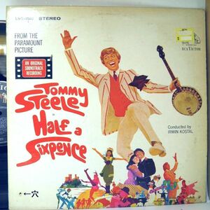 【検聴合格】1968年・美盤！US盤・映画 :トミー・スティール主演「Half A Sixpence Tommy Steele 心を繋ぐ6ペンス」【LP】
