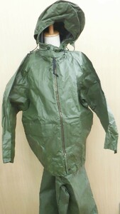 【ミリタリー】★米軍 レインコート 放出品 上下セット★作業着 雨具 カッパ ミリタリーグッツ