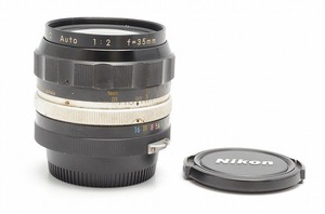 Nikon NIKKOR-O Auto 35mm F2 非Ai 単焦点 広角レンズ Fマウント ◆美品◆④4T9929