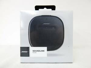 BOSE　ボーズ　【SoundLink Micro】　サウンドリンク　マイクロ　未開封品　Bluetoothスピーカー　ブラック　①