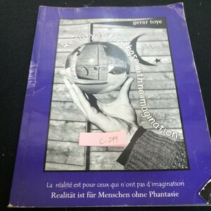 c-249 現実は想像力のない人のためのものだ ジェラー・トイ 著 個人変革の旅に変化の触媒を含める オセアニア オーストラリア※3 