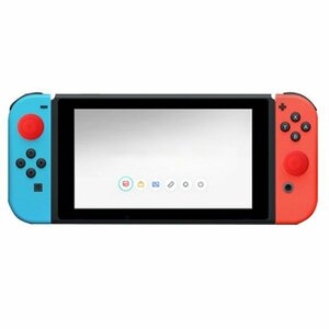 【vaps_7】Nintendo Switch Joy-Conスティック用カバー 2個セット レッド キャップ 任天堂 Switch スイッチ 送込
