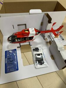 Last one ラスト　HIROBO S.R.B EC145 LEGA 塗装済みボディ 未使用品　ヒロボー　ラジコンヘリコプタースケールボディ　新品