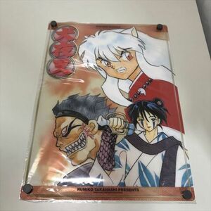 Z4118 ◆未開封品　犬夜叉　B3サイズ　クリアポスター