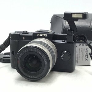 カメラ Pentax Q / SMC 2.8-4.5 5-15mm ED AL [IF] ミラーレス一眼レフ セット品 現状品 [1689HJ]