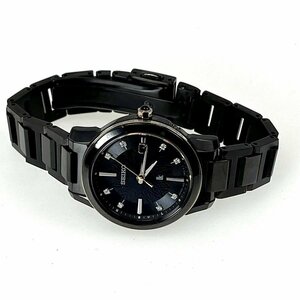 SEIKO セイコー 腕時計 中古良品 LUKIA ルキア 電波ソーラー腕時計 1B35-0AN0 SSQV084 8Pダイヤ[327902