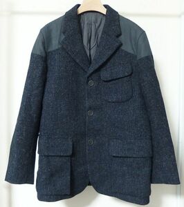 Nigel Cabourn AUTHENTIC ナイジェルケーボン 英国製 Harris Tweed ハリスツイード 100周年タグ MALLORY JACKET マロリー ジャケット 50