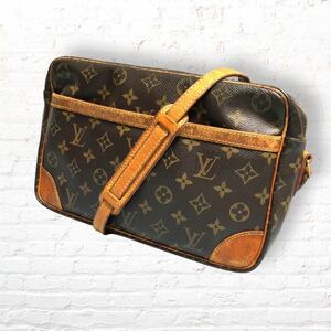 LOUIS VUITTON ルイヴィトン モノグラム ショルダーバッグ トロカデロ レディース ブラウン