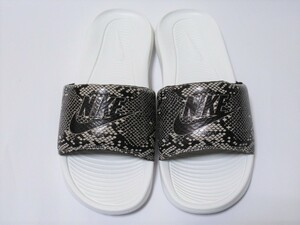 NIKE W VICTORI ONE SLIDE ヘビ柄 25cm ナイキ ビクトリ ワン スライド シャワー サンダル ベナッシ スネーク パイソン CN9676-007