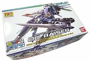 【未開封品】ガンプラEXPO限定 HG 1/144 （ダブルオーガンダム+オーライザー）クリアカラーバージョン GN-0000+GNA-010　B18