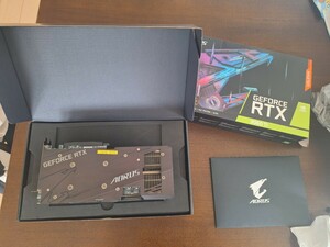 RTX3060ti aorus master LCDディスプレイ搭載モデル