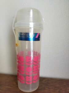 昭和レトロポップ 花柄 プラスチック製水筒 新輝合成 tonbo トンボプラスチックス