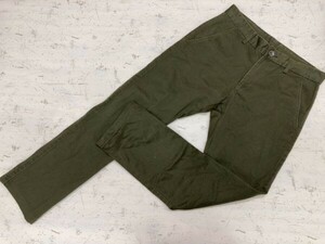 DR.DENIM ドクターデニム Y2K 00s ロック ネオお兄系 古着 インポートブランド テーパード チノパンツ ボトムス メンズ 32 カーキ