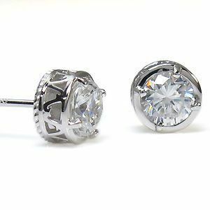 プラチナ 鑑定書付き ダイヤモンド メンズピアス 0.5ct クリスマス ポイント消化