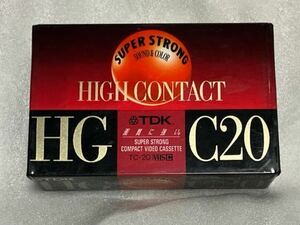 ☆ TDK コンパクト ビデオカセット HG C20 VHS C方式用 TC-20HGA ☆