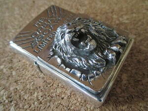 ZIPPO 『THE GREAT ESCAPE ザ・グレート・エスケイプ LION ライオン 限定品』1997年5月製造 百獣の王 オイルライター ジッポー 廃版激レア