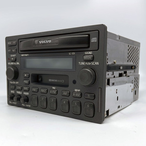 ボルボ Volvo 純正オーディオ 3CDチェンジャー カセット ラジオ SC-930 USED パーツ取り 部品取り 修理ベース 未検品ジャンク