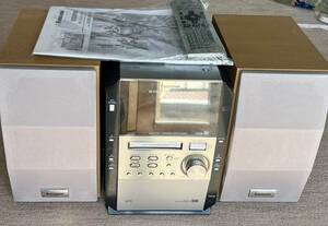 希少品　パナソニック 5CD MDミニコンポ SA-PM700MD