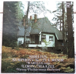 LP シベリウス 交響曲第1番 組曲カレリア ロリン・マゼール ウィーンフィル SLC 8144