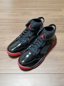 新品　NIKE　JORDAN MARS 270　ジョーダンマーズ　28cm　US10　BRED　ブレッド　BLACK ＆ RED　黒赤　パテント　八村 塁