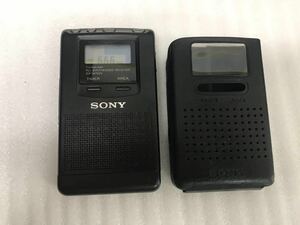 H1625/SONY TV/FM/AM ポケットラジオ ICF-M702V