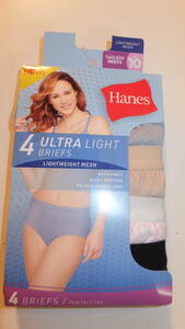 ★Hanes★ヘインズ プラスサイズパンティ Size10 117-119Cm 4枚セット4L NEW FROM JAPAN 新品未使用 アメリカンパンティショーツ下着パンツ