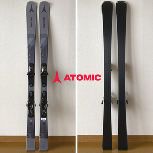 ★送料無料★23-24今期モデル★ATOMIC★REDSTER Q5 + M10 GW★161cm★24年2月末購入★保証書あり★アトミック★インターナショナルモデル★