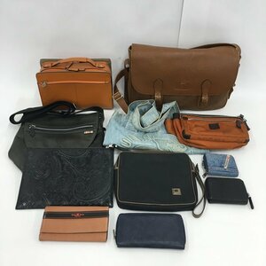 バッグ 財布 キーケース おまとめ dunhill/DIESEL/Castello Da Vinci/CASTELBAJAC/ETRO/HUNTING WORLD/renoma 他【CDBA3012】