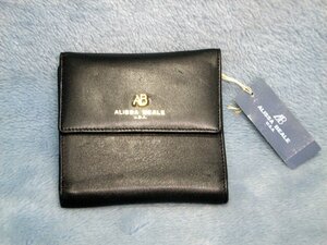 [ALISSA BEALE]牛革二つ折り財布[AB-8500]未使用品！