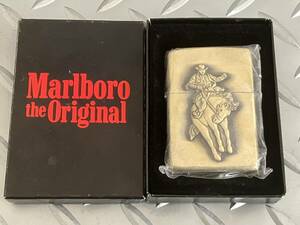 zippo 1998 マルボロ Marlboro カウボーイ サイドロゴ 新品 