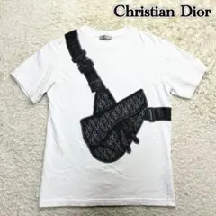 【希少】Christian Dior サドルバッグプリント Tシャツ XXS