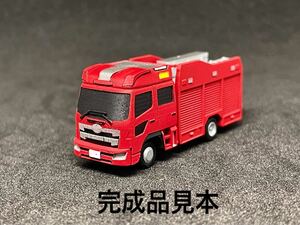 1/150 水槽付きポンプ車 A ぴよファクトリー 消防車 (検索用 Nゲージ トラックコレクション トラコレ 匿名配送 送料無料