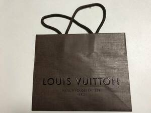 【ショッパー】Louis Vuitton/ルイヴィトンの紙袋　横型 中古(1回のみ使用)