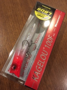 ☆新品 メガバス カゲロウ100F RED HEAD Megabass KAGELOU100F