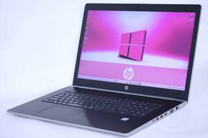 【1円～】GeForceグラボ映像強化モデル！HP ProBook 470 G5 i7-8550U RAM16G SSD512G 17.3FHD GeForce930MX-2G Windows11 Office2019