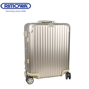 RIMOWA リモワ トパーズ チタニウム 45L 923.56.03.4 4輪 マルチホイール スーツ キャリー バッグ ケース ゴールド系