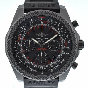 ブライトリング BREITLING V25367 ベントレー ライトボディ ミッドナイトカーボン 自動巻き メンズ 良品 箱・保証書付き O#129808