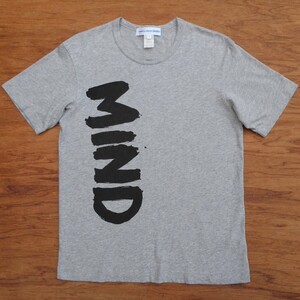 美品 正規 COMME des GARCONS SHIRT 半袖 Tシャツ S ミックスグレー MIND コムデギャルソンシャツ JUNYA ジュンヤ HOMME PLUS オムプリュス