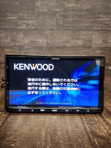 ケンウッド KENWOOD MDV-M705W 2017年製 ワイド フルセグ Bluetooth DVD CD録音 ハイレゾ USB 着払いです。