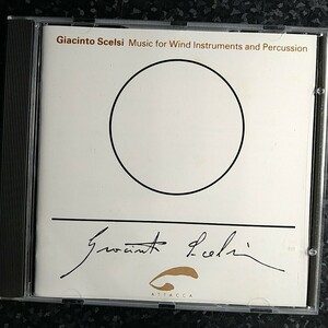 j（輸入盤）ジャチント・シェルシ　吹奏楽＆パーカッション　Giacinto Scelsi Music for Wind Instruments and Percussion