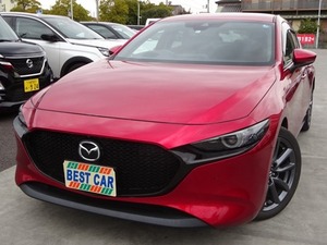 MAZDA3ファストバック 2.0 20S バーガンディ セレクション 4WD ナビTV 全カメラ 赤革シート BOSE ETC