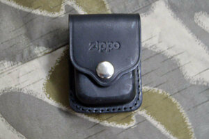 ZIPPO 革ケース　黒